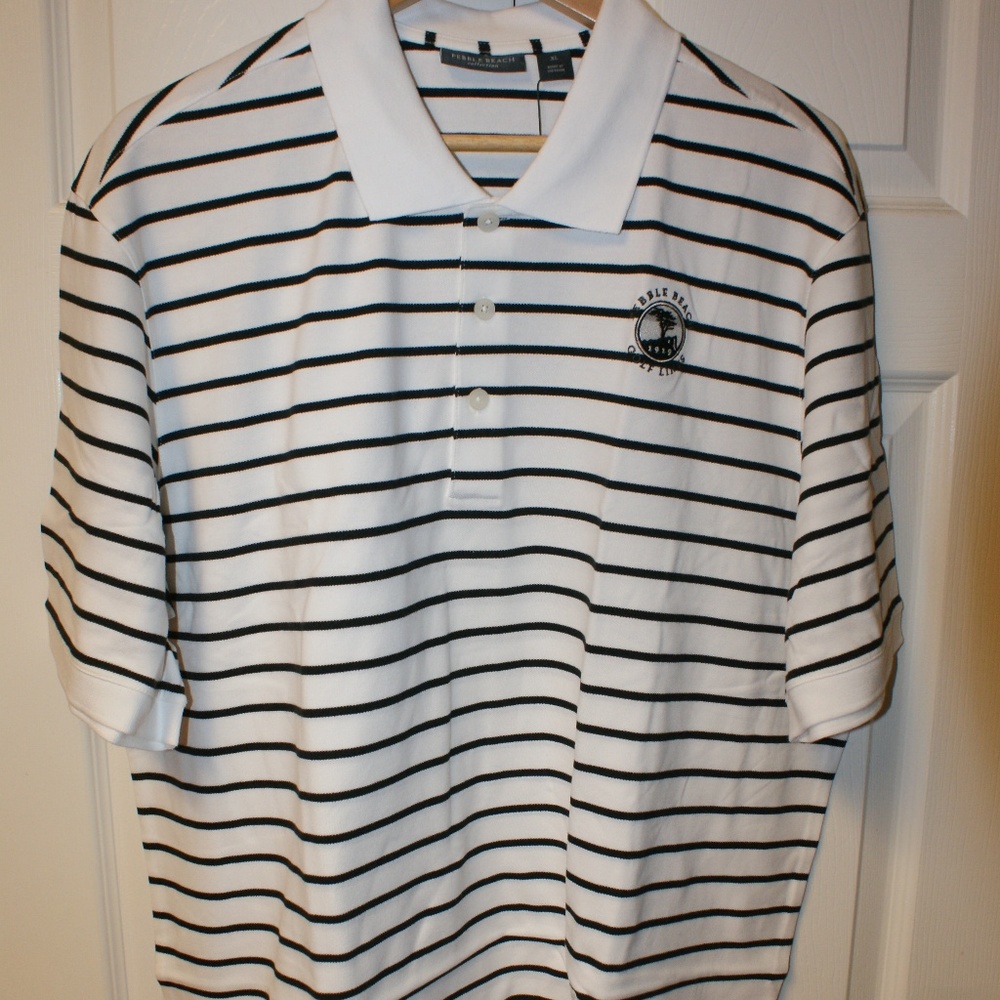 Authentic Pebble Beach Golf Shirt...NWT
